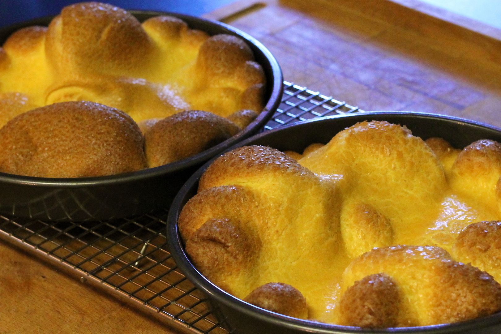 Buckwheat Dutch Baby with Brown Butter Pears